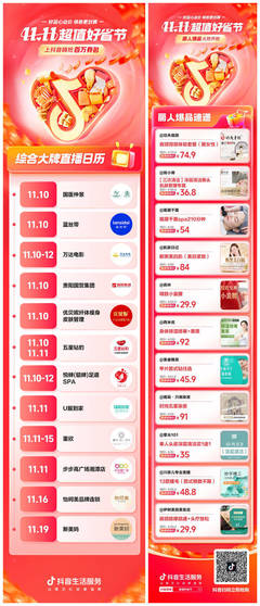 11.11超值好省節 明星好物與Boss福利，開啟省心購盛宴